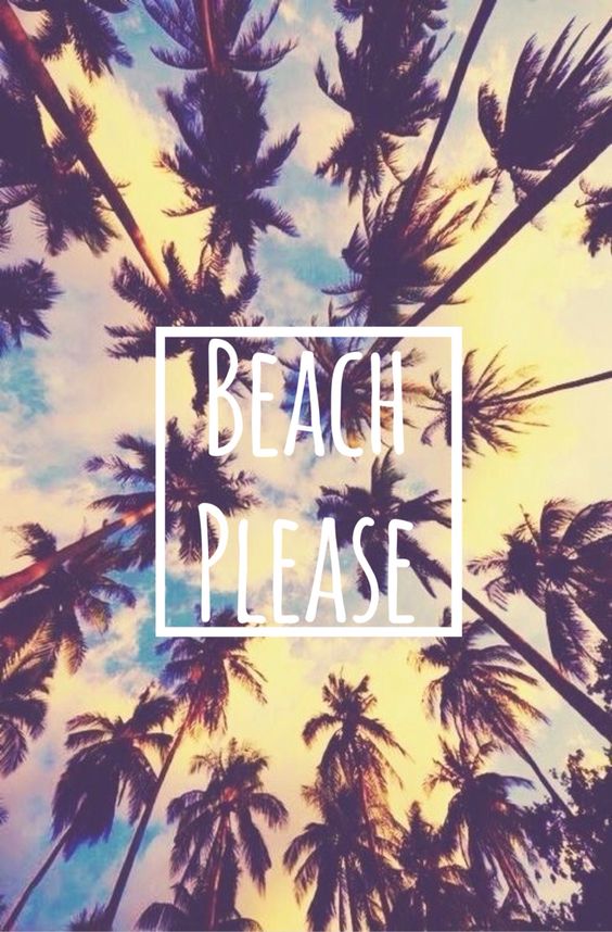 Fondos de Pantalla con Frases - Beach please