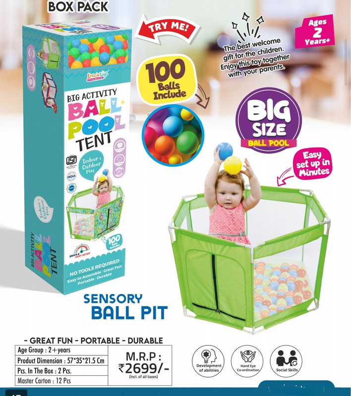 Baby pool hexagen (100pc balls) – STR Trade India wholesale
