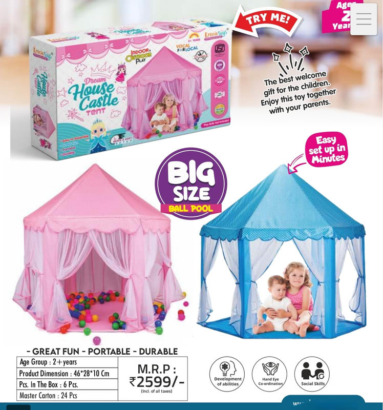 Castle tent house – STR Trade India wholesale