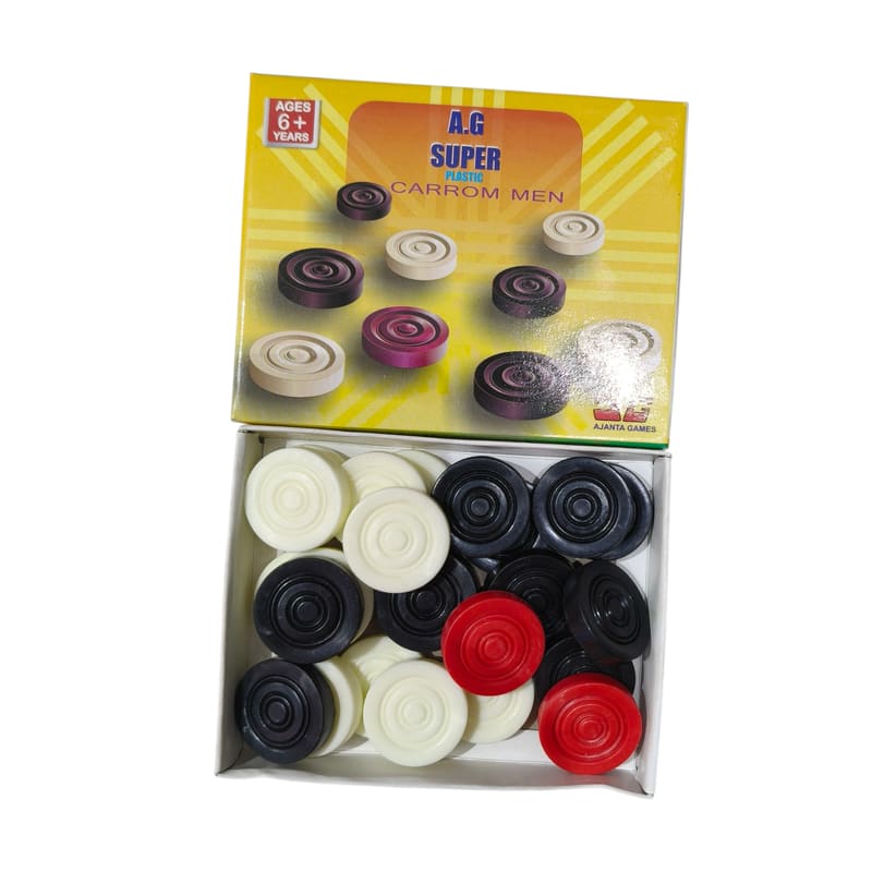 Carrom men yellow couns – STR Trade India wholesale