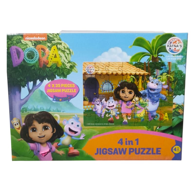 4in1 dora puzzle pr – STR Trade India wholesale