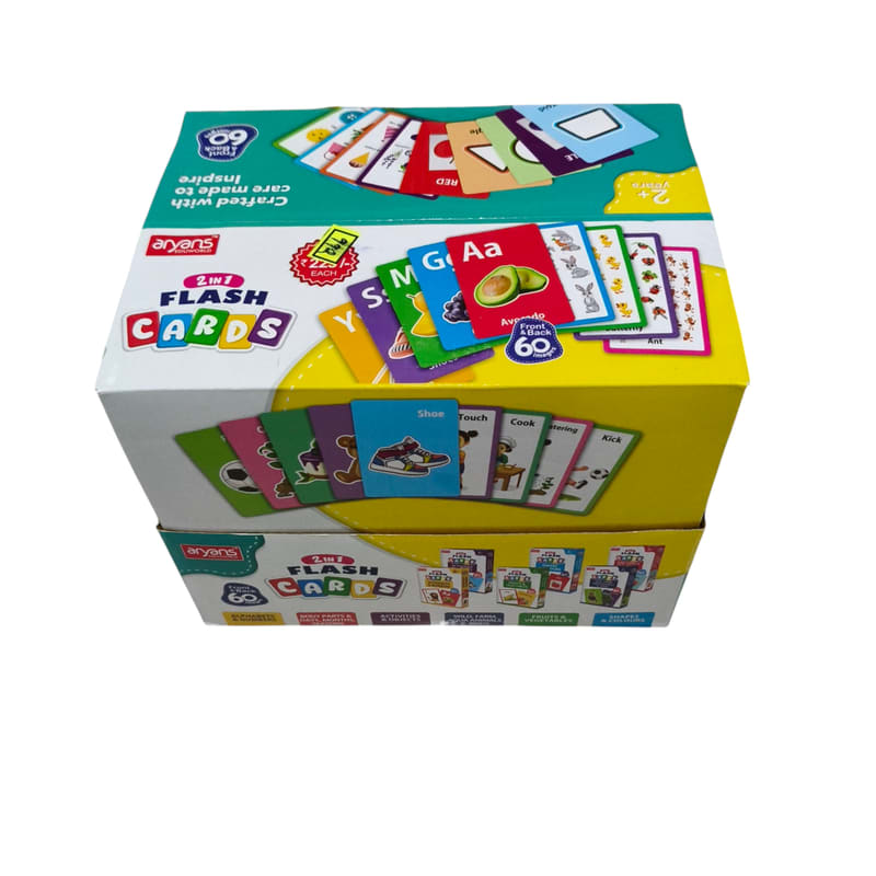 Flash cards 2in1 aryans – STR Trade India wholesale