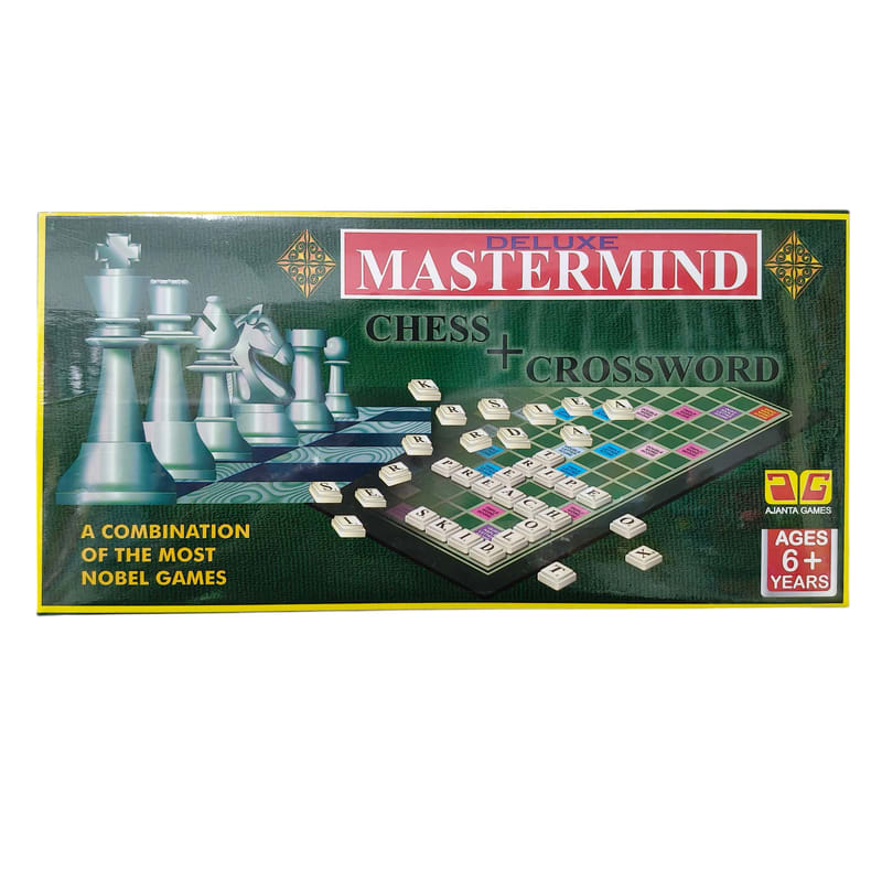 Mastermind deluxe chess + crossword  – STR Trade India wholesale