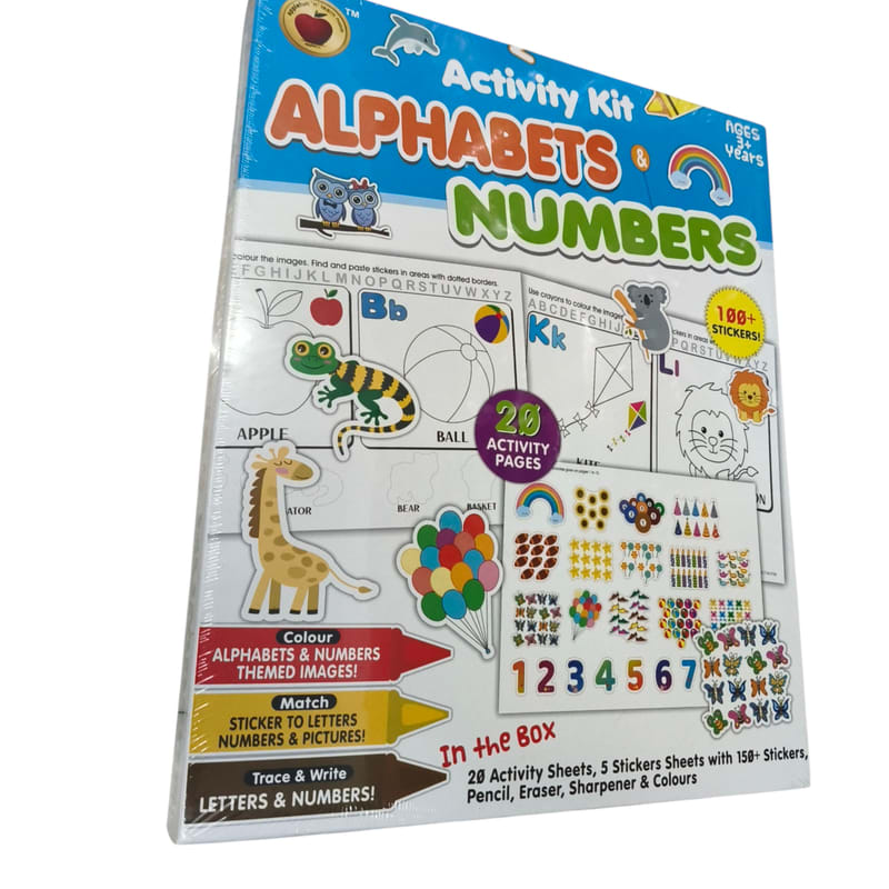 Alphabets and numbers Activity Kit – STR Trade India wholesale