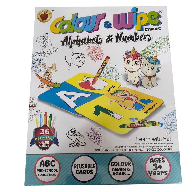 Colour & Wipe Cards Applefun – STR Trade India wholesale