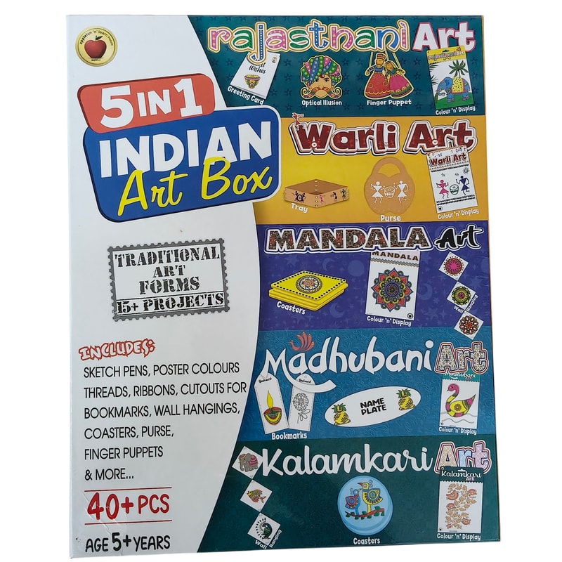 5in1 Indian Art Box – STR Trade India wholesale