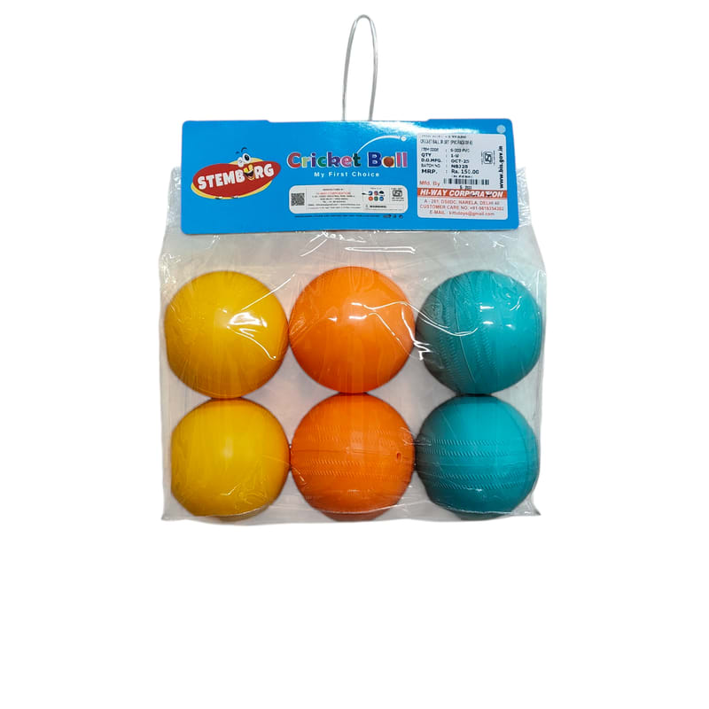 Cricket Ball 6pc – STR Trade India wholesale