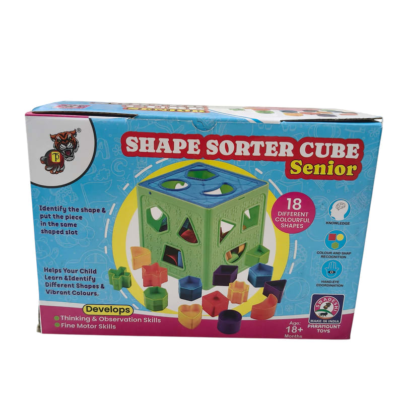Shape Sorter Cube paramount – STR Trade India wholesale