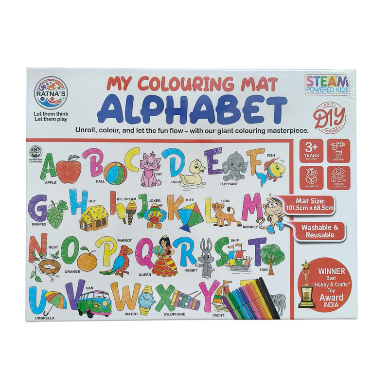 My Colouring Mat Alphabet PR – STR Trade India wholesale