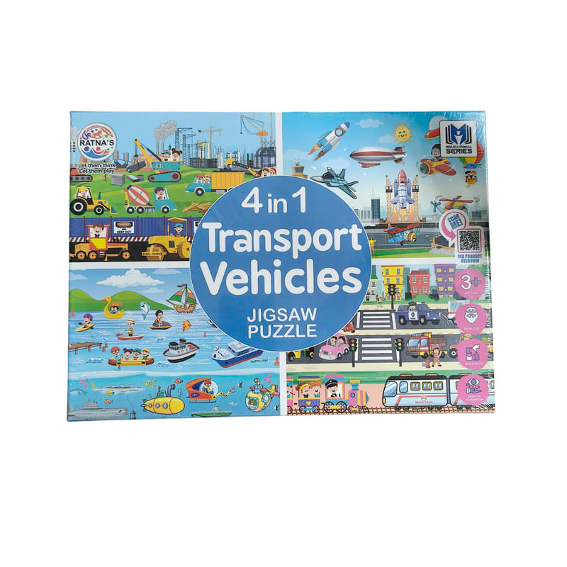 4in1 Transport Vehicle Puzzle – STR Trade India wholesale