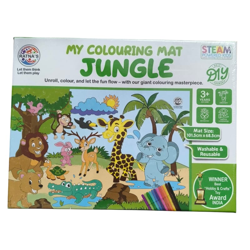 My Colouring Mat Jungle PR – STR Trade India wholesale