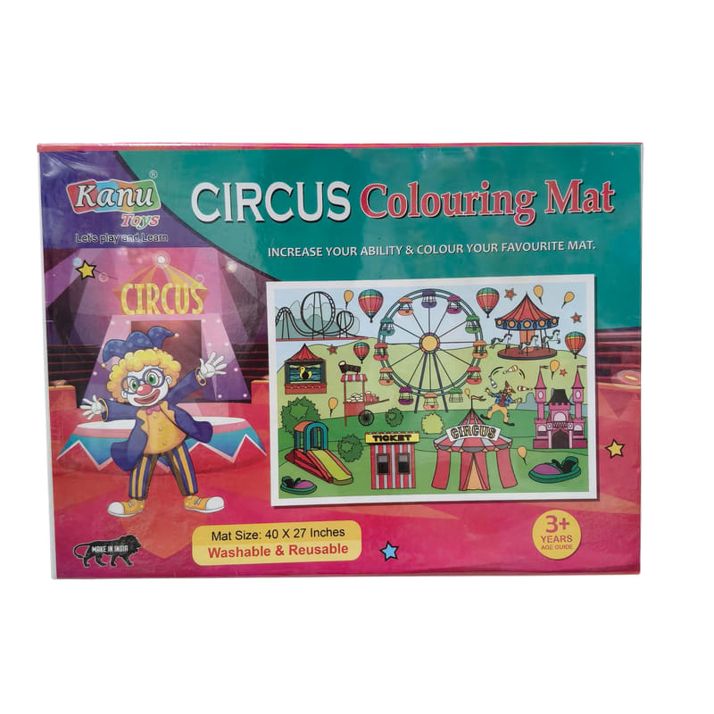 Circus Colouring Mat kanu – STR Trade India wholesale