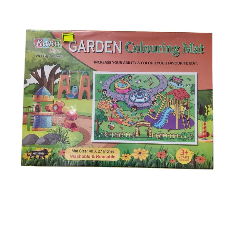 Garden Colouring Mat Kanu – STR Trade India wholesale
