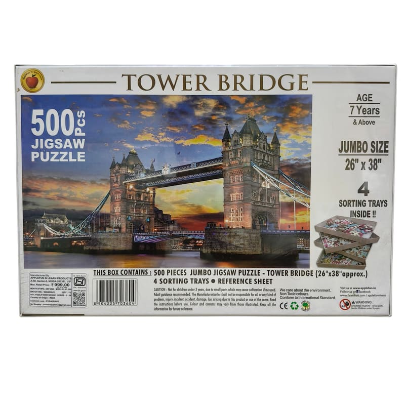 Tower bridge Jumbo Puzzle – STR Trade India wholesale