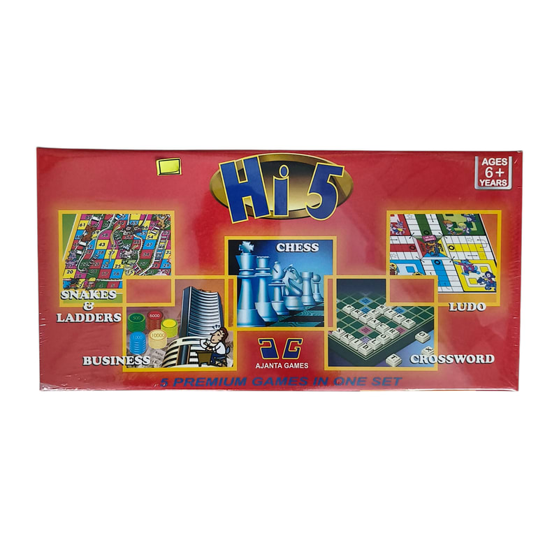 Hi 5 chess business crossword Ludo snake AG – STR Trade India wholesale