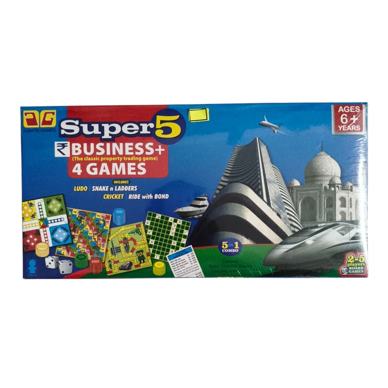 Mini Super 5 business + 4 Games  – STR Trade India wholesale
