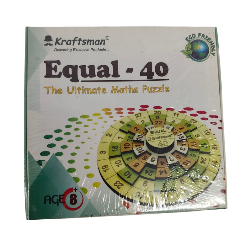 Equal 40 Maths Puzzle – STR Trade India wholesale