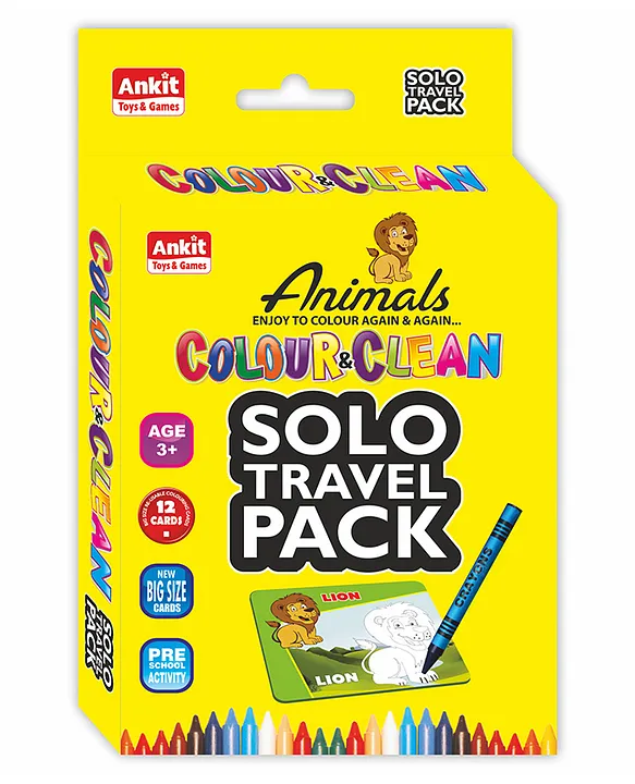 Colour & Wipe solo pack animal  – STR Trade India wholesale