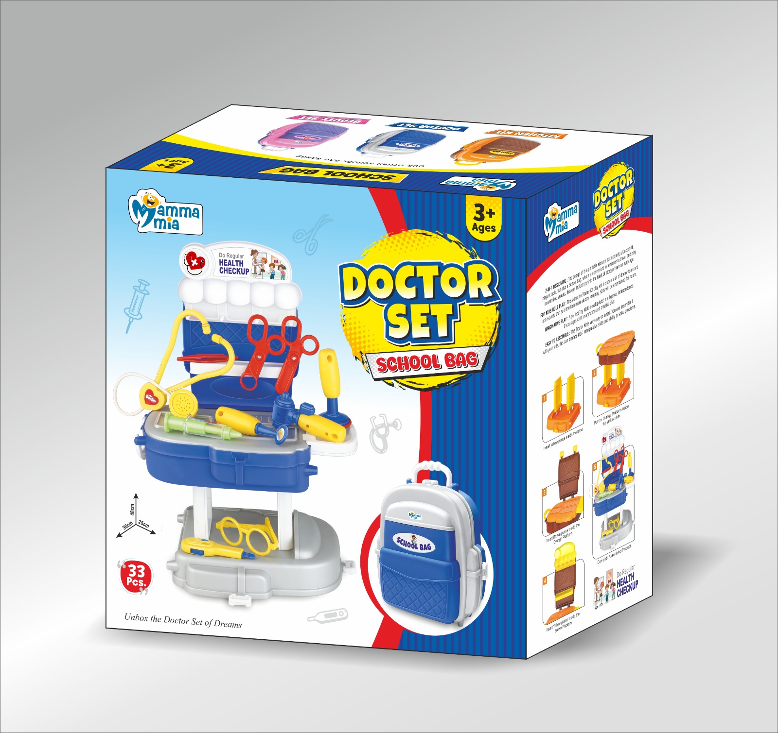 Doctor set school bag – STR Trade India wholesale