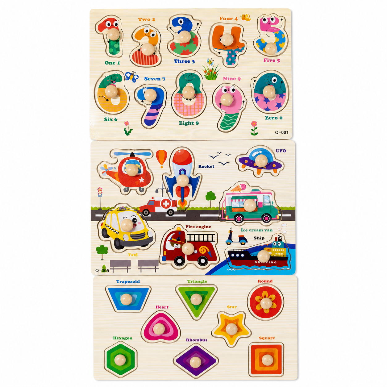 Pin Baby Wood puzzle – STR Trade India wholesale