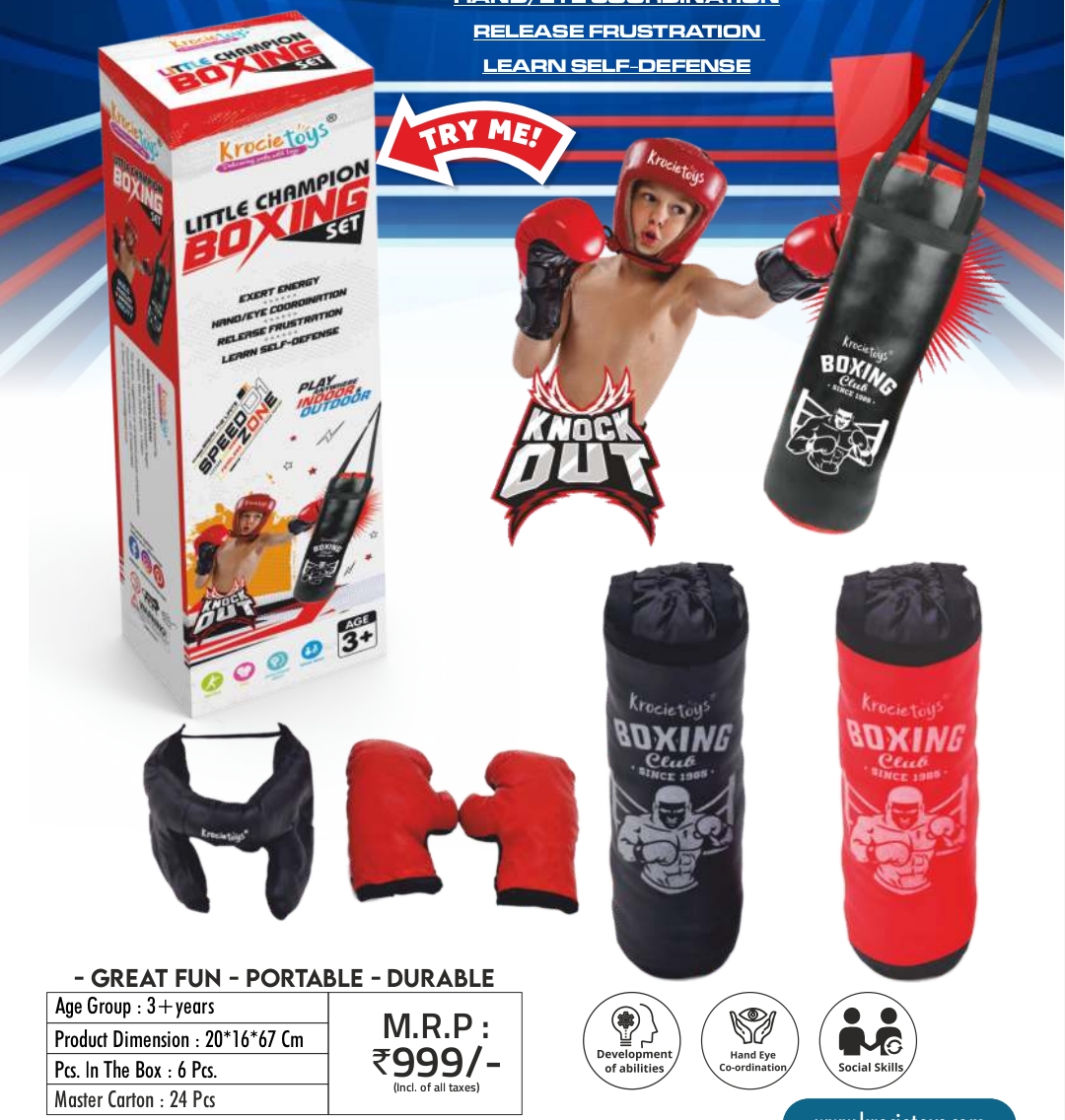 Ultimate boxing set  – STR Trade India wholesale