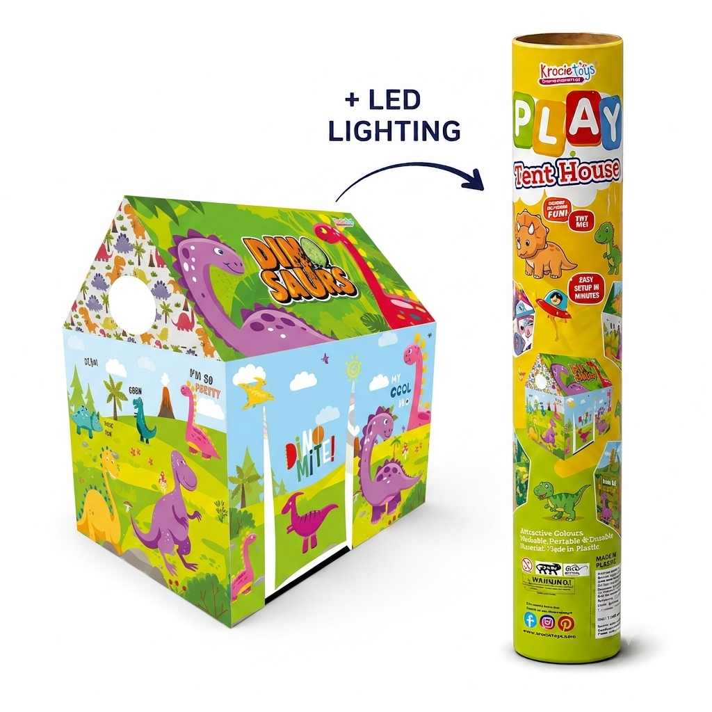 Dino Tent + Led Lighting  – STR Trade India wholesale