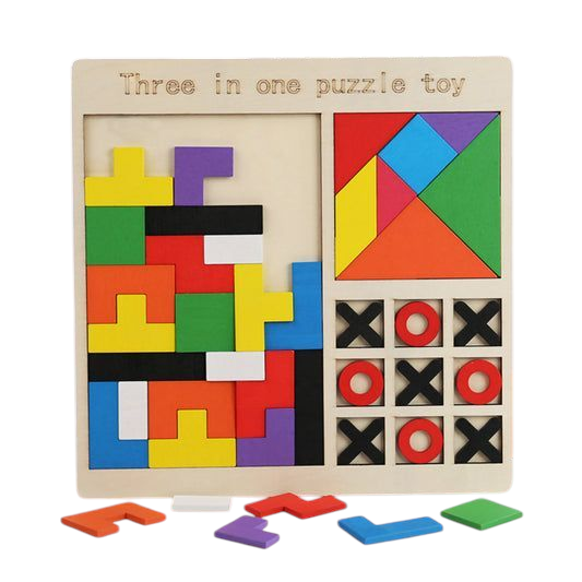 3in1 Puzzle wood – STR Trade India wholesale