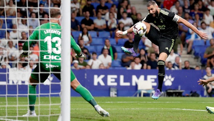 Info Main Bola Espanyol Vs Real Madrid: Los Blancos Menang 3-1, Benzema Cetak Dua Gol