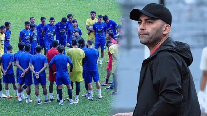 Info Main Bola Arema Dipermalukan Persebaya, Javier Roca Minta Maaf dan Siap Dipecat