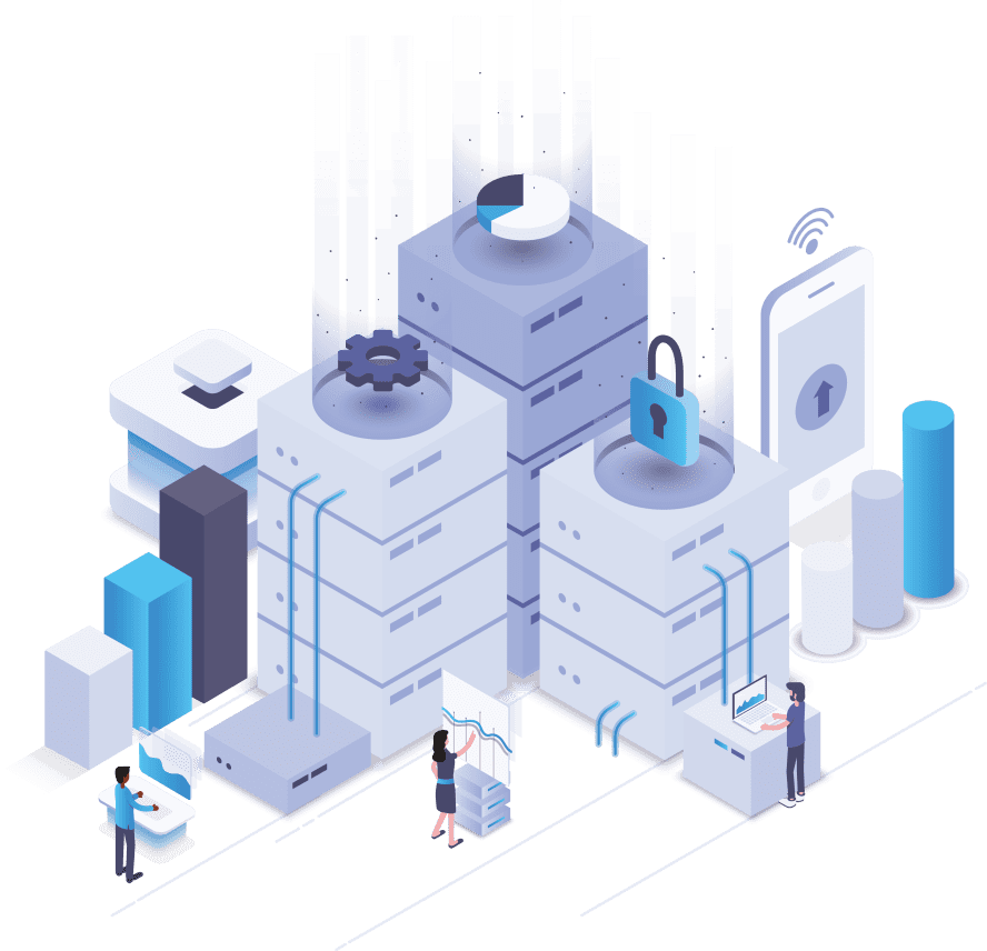 Data Center Illustration