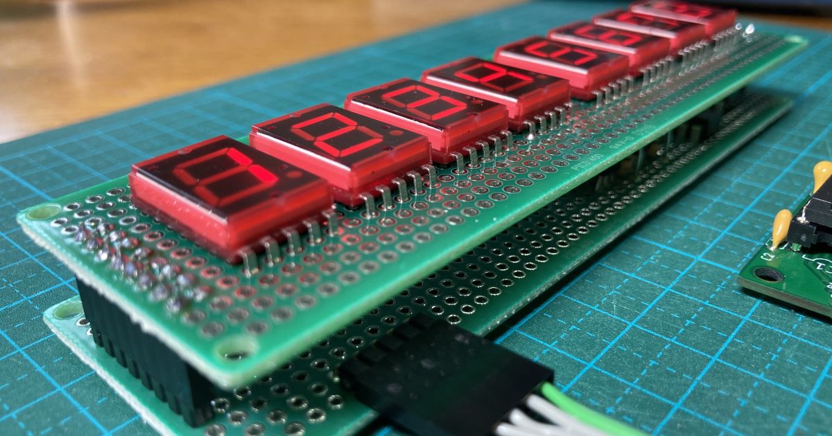 大人上品なおすすめコーデ TK-80互換機に本物の7セグLEDと自作キーボードを接続してみた by その他