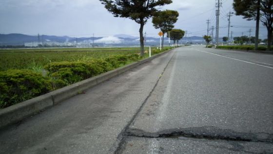 路面の凸凹・障害物を記録するデバイス（自転車用）
