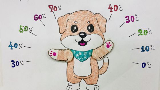こまめに室温・湿度を確認しよう！「こまめちゃん」