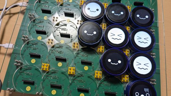 情碁 - 碁石の状態を表情で伝える囲碁ゲームシステム