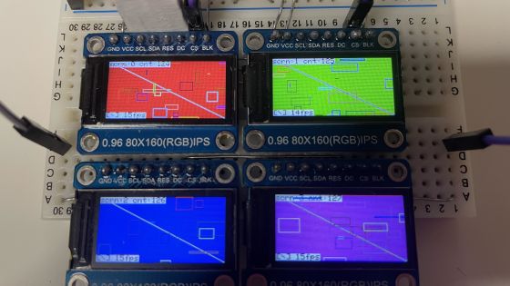 【SPRESENSE】複数LCD制御のためのSpresenseとLovyanGFXに関する実験的研究