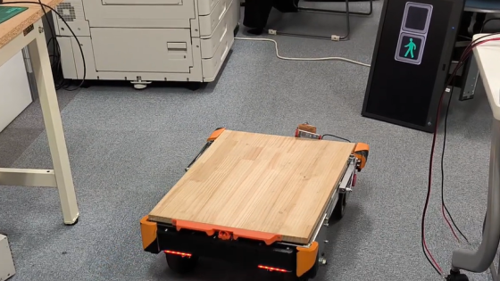 SPRESENSEで横断歩道を渡ろう【信号認識＆自動運転ロボット】