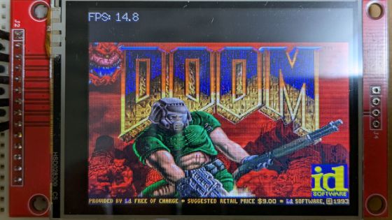 Spresense で DOOM を動かしてみた