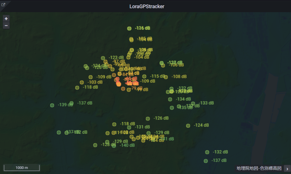 LoraGPSトラッカー