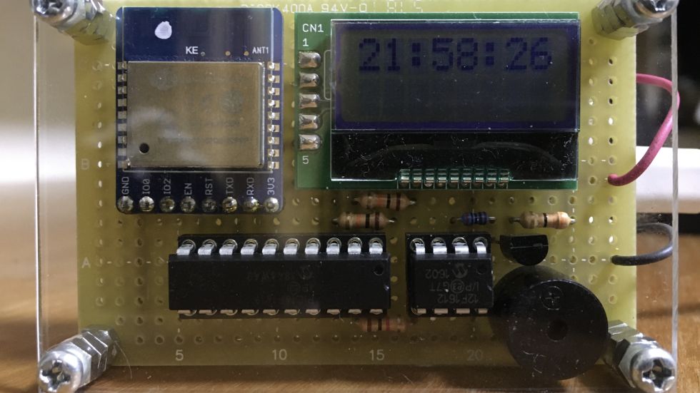 NTPを使ったIoT目覚まし時計