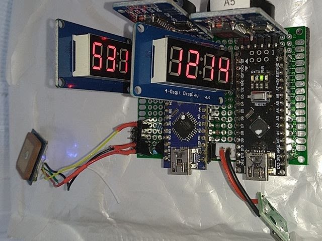 GPSのPPSを利用したRTCの精度測定器