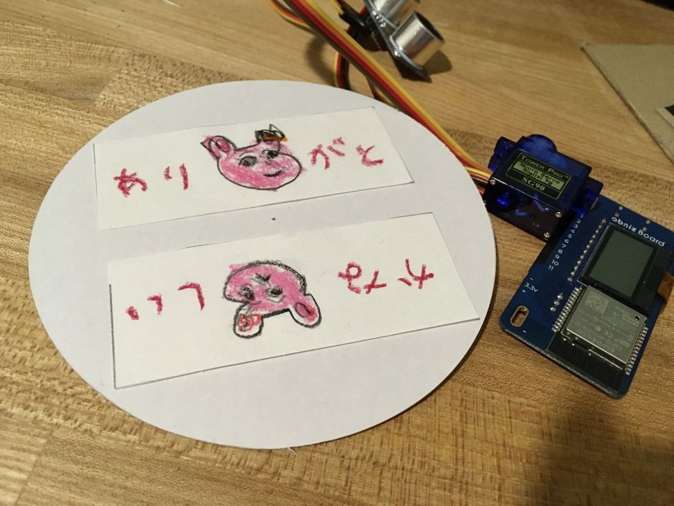 ありがとうの額