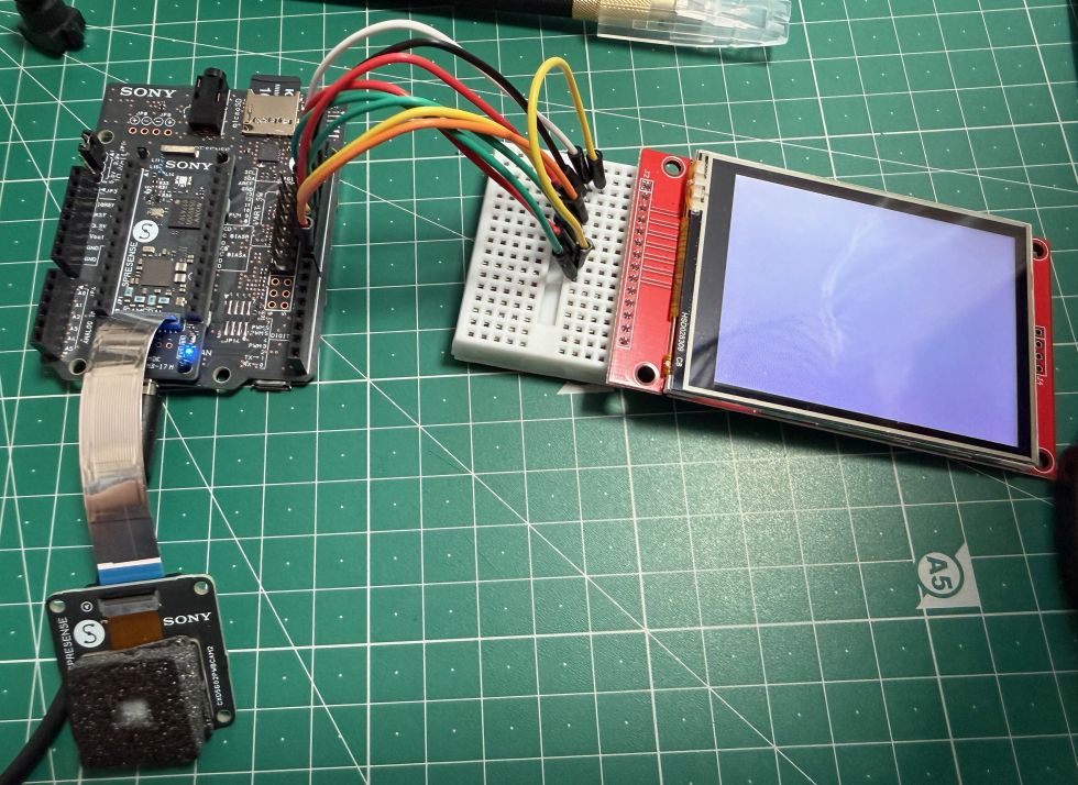 Spresenseでレンズレスカメラを作りたい