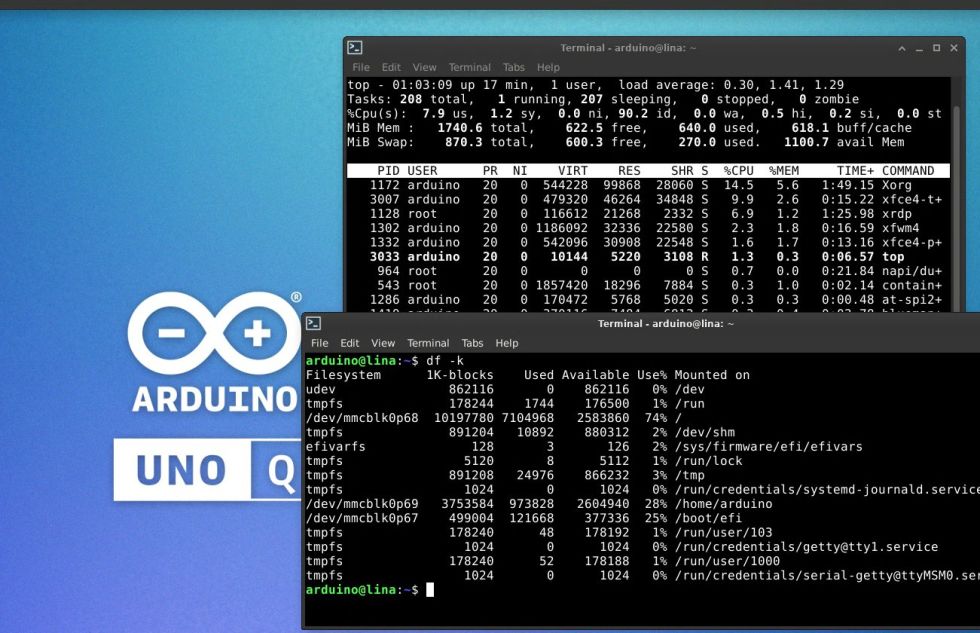 【unoQ】Arduino UNO Q 簡単初期セットアップ手順【小さなLinux機】
