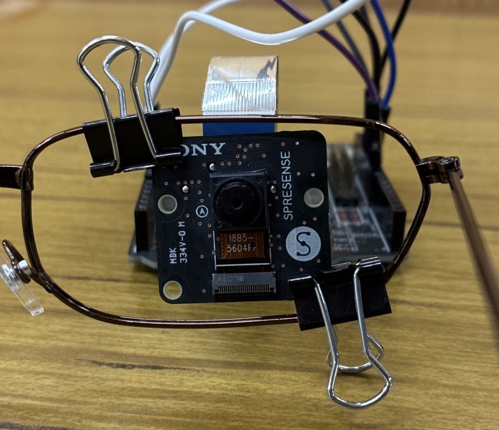 spresenseで瞳孔検出