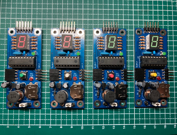 PIC16F84Aを用いた連結型時計(Cascade Clock)の製作