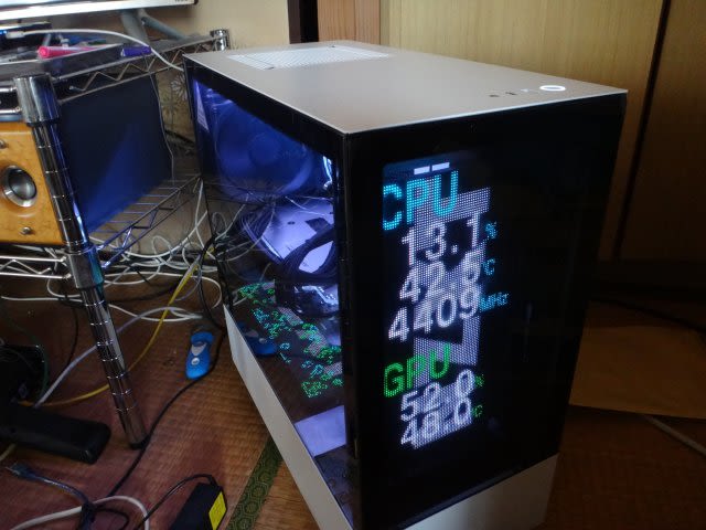 自作PCにLEDを仕込んでみる（やらかし気味の）