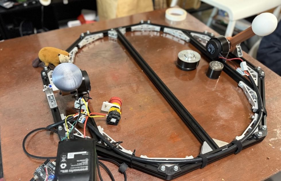 QDDをSPRESENSEでバイラテラル制御して腕相撲してみた！