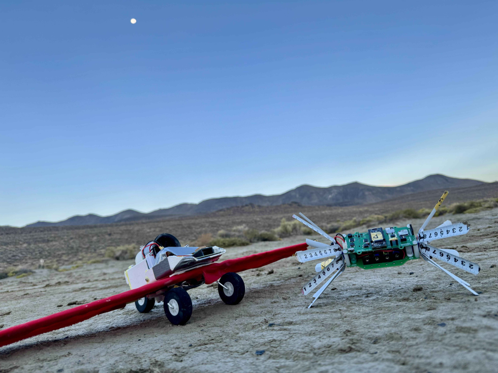 SPRESENSEで作るCanSat車輪ローバ