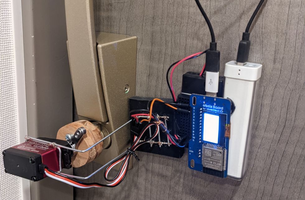 Obniz スマートロック