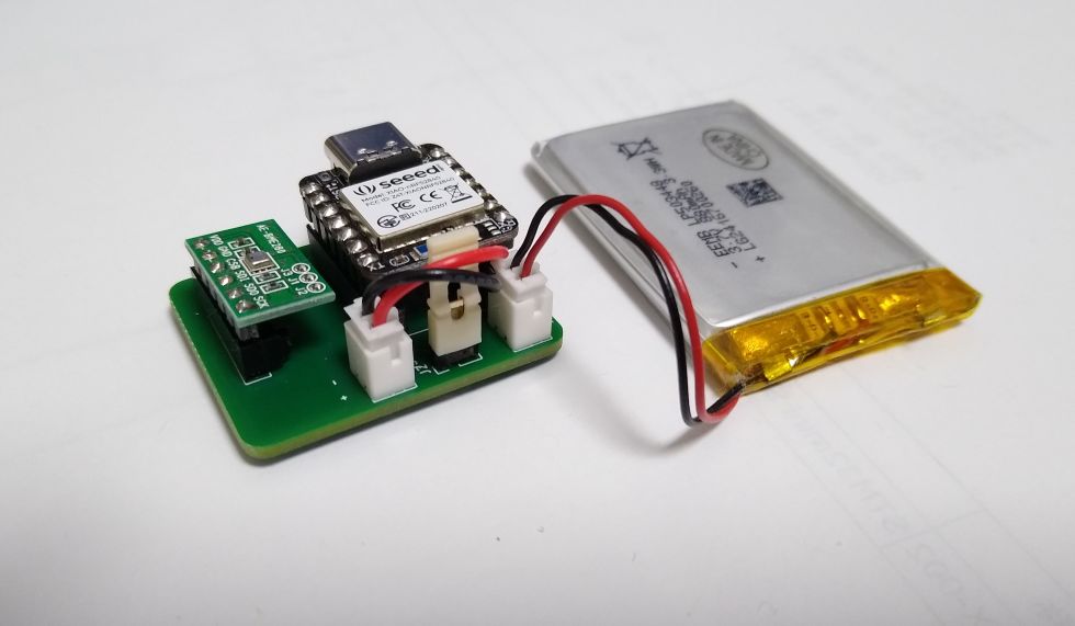 Seeed XIAO BLE nRF52840を使ってBLE IoT センサーを作る(製作編)